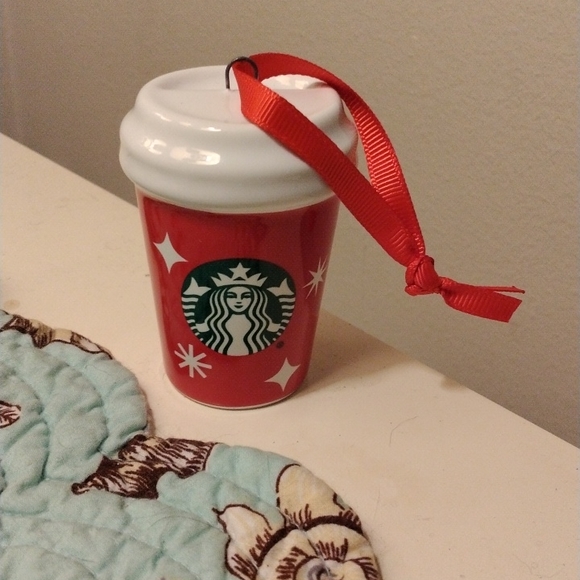 Starbucks Ceramic Christmas tree Ornament